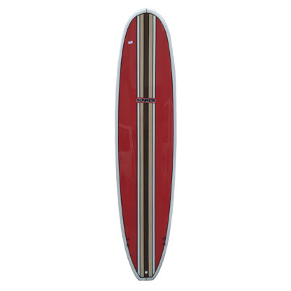 Sunride Surfboard Mal Red Wood