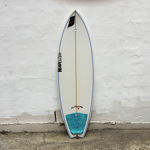 5'8 Warner Second Hand Surfboard Manly Surfboards