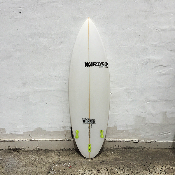 5'8 Warner Second Hand Surfboard BUY ONLINE! Manly Surfboards