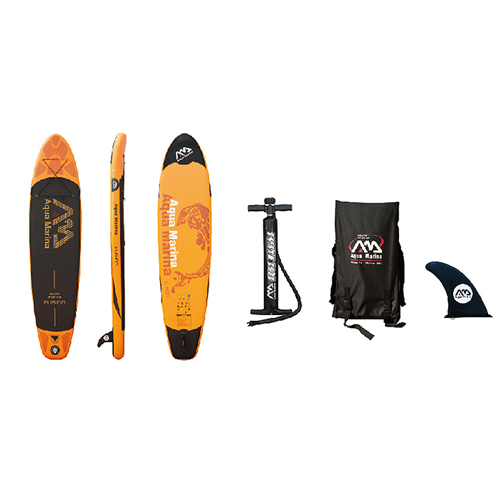 Stand Up Paddle Gonflable Aqua Marina Fusion 2023 – Orange, 330x81x15 Cm
