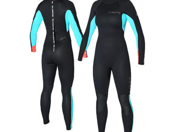 C-SKINS Surflite Ladies Wetsuit Steamer 3-2mm LS Back Zip Wetsuits