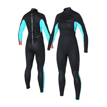 C-SKINS Surflite Ladies Wetsuit Steamer 3-2mm LS Back Zip Wetsuits