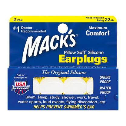 Macks Pillow Soft Silicon Ear Plugs