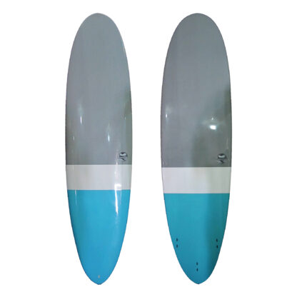 Sunride Surfboard Mal Epoxy Grey Blue