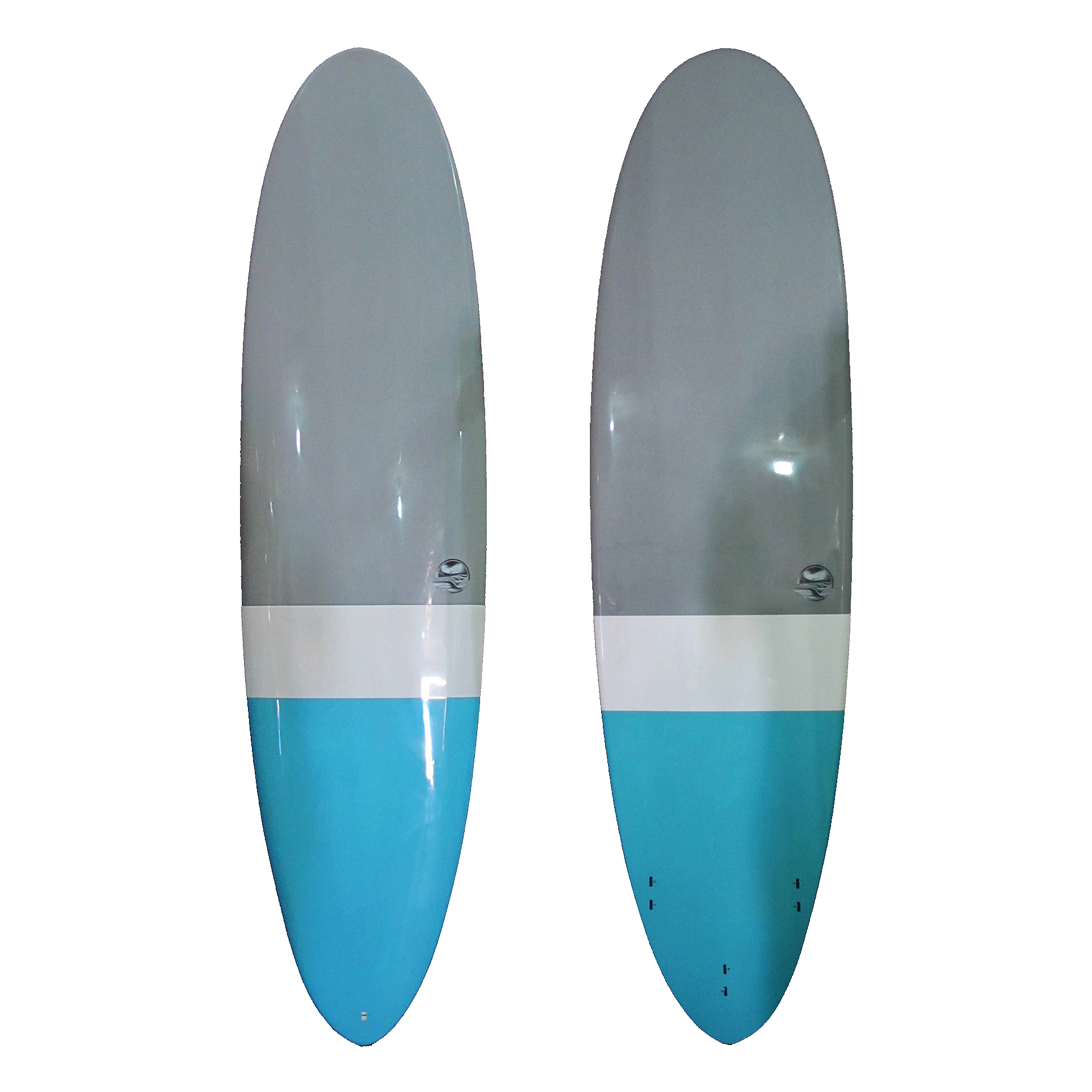 Sunride Surfboard Mal Epoxy Grey Blue BUY ONLINE! Manly Surfboards