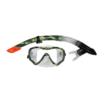 Mirage Eco Print Mask Snorkel Set