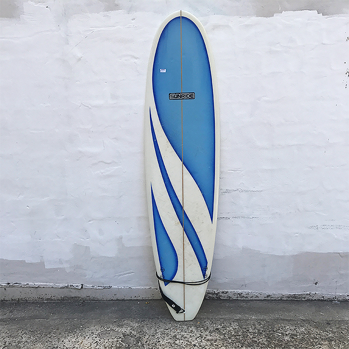 7'2 Sunride Second Hand Surfboard Manly Surfboards
