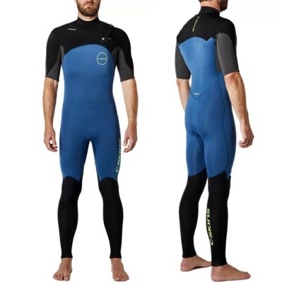 C-SKINS ReWired Mens Wetsuit Steamer 2-2mm Short Sleeve Chest Zip