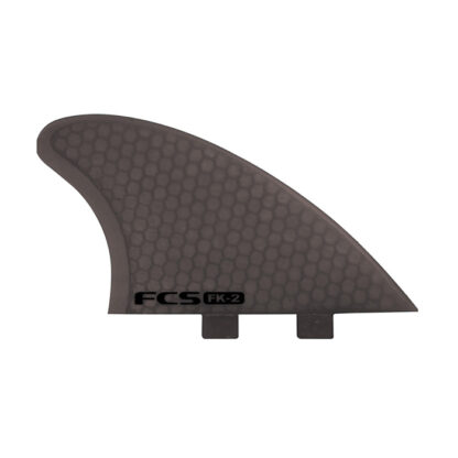 FCS FK-2 PC Fish Keel Smoke Twin Fin Set