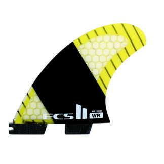 FCS II WR Stretch PC Carbon Tri-Quad Fin Set