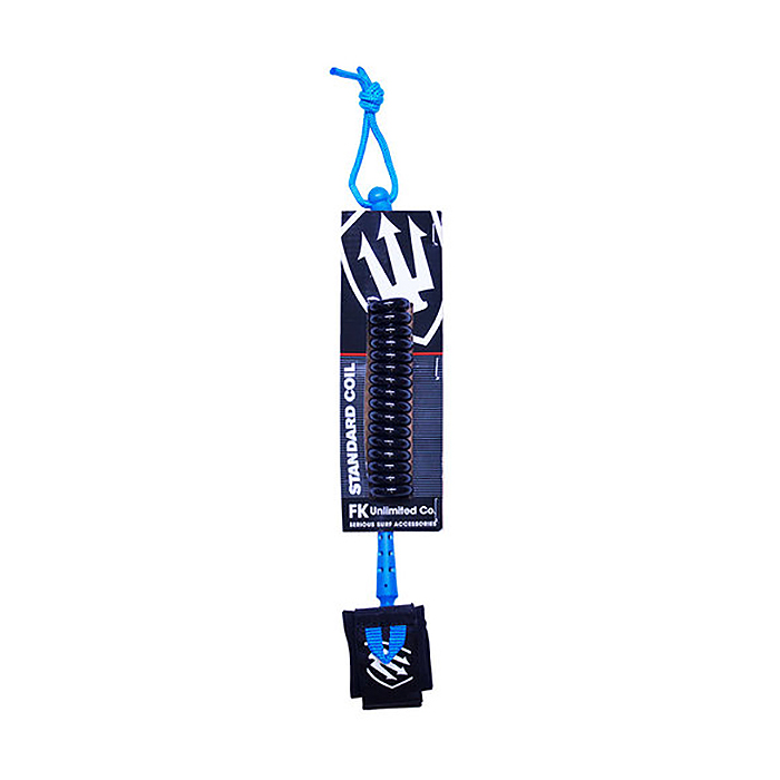 thumbnail image 2 of TUG Bodyboard Basic Coil Bicep Leash – Blue, 4ft, MADE IN AUSTRALIA 2 of 5