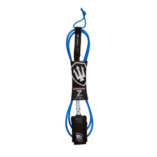 FK Superior 7' Leash Leg Rope, Surf Accessory Mini-Mal Leash Mid Length Leash 7ft Legrope 7ft Surfboard Leash