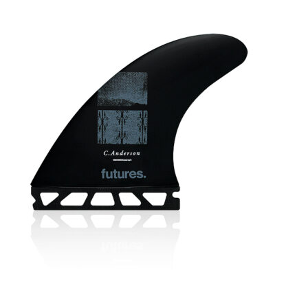 Futures Craig Anderson Blackstix 3 Tri Fin Set