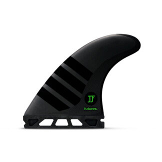 Futures John John Medium Alpha Carbon Green Tri Fin Set