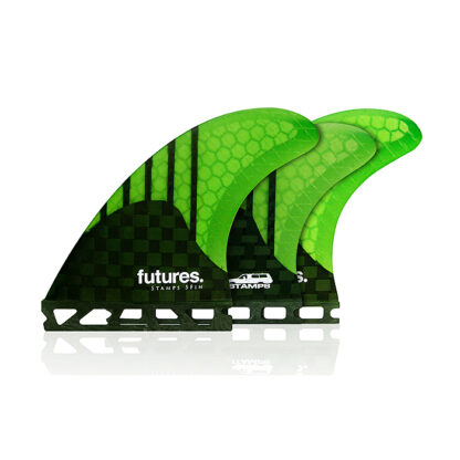 Futures Stamps Gen Series Green Five Fin Set