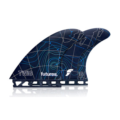 Futures Twiggy Gun FG Purple Five Fin Set