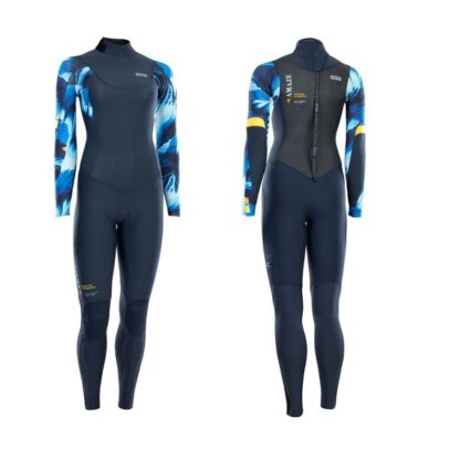 ION Womens Wetsuit BS Amaze Core Semidry 3-2mm FZ DL