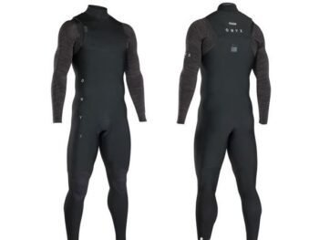 ION AMP Mens Wetsuit Steamer 4-3mm LS Zipless Wetsuits