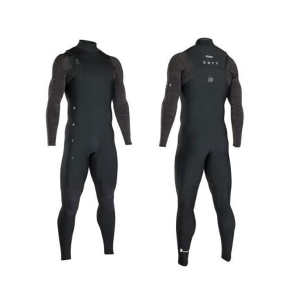 ION AMP Mens Wetsuit Steamer 4-3mm LS Zipless Wetsuits