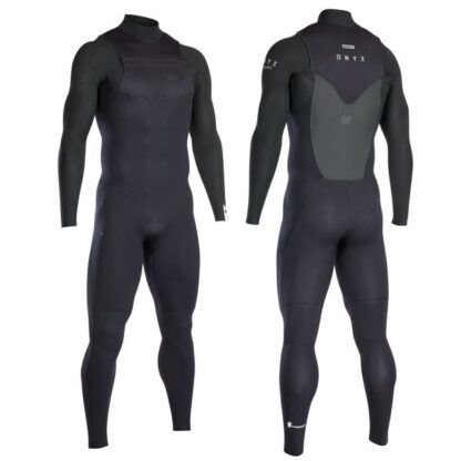 ION Onyx Element FZ Mens Wetsuit Steamer 4-3mm LS Wetsuits