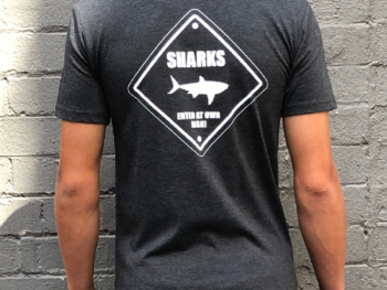 Manly Surfboards Shark T-Shirt