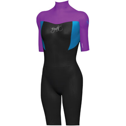 Mirage Girls Short Sleeve Springsuit Wetsuit Purple