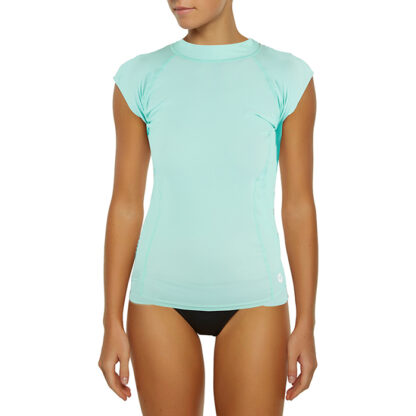 Ocean & Earth Ladies Luna Cap Sleeve Rash Vest