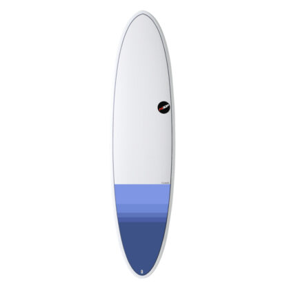 NSP 06 Elements HDT Fun Mini-Mal Surfboard Blue Tail Dip