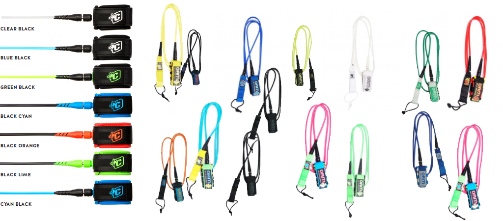 Surfboard Leash Engineered Cords