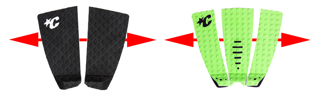 Surfboard Traction Creatures of Leisure 2 Piece 3 Piece Grip