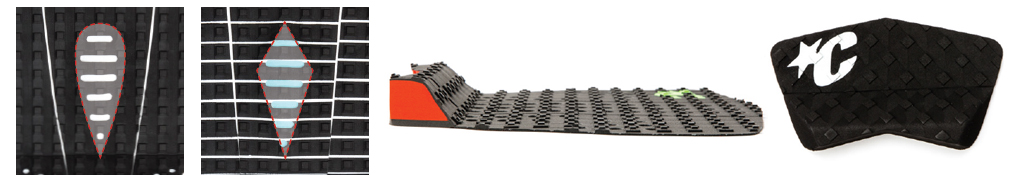 Surfboard Traction Arch Bars Creatures of Leisure Tail Kick