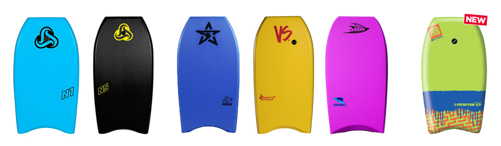 Bodyboarding Beginner Boards Nalu Stealth VS Project Manta Redback