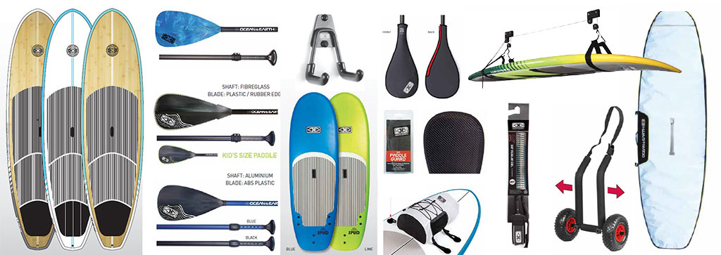 Ocean Earth Complete SUP Range