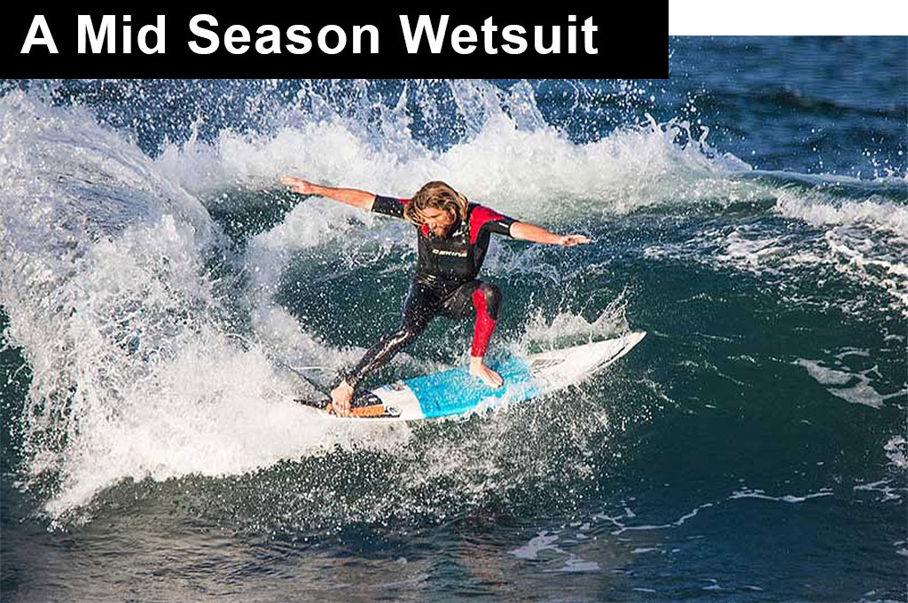 Mid Season Wetsuit Wade Carmichael Charging