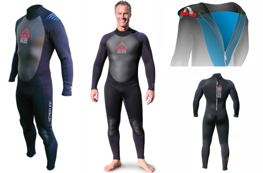 Adrenalin Wetsuits Ballistic Steamer Back Zip