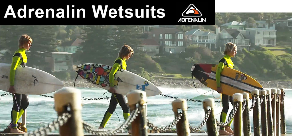 Adrenalin Wetsuits Kids Surfing