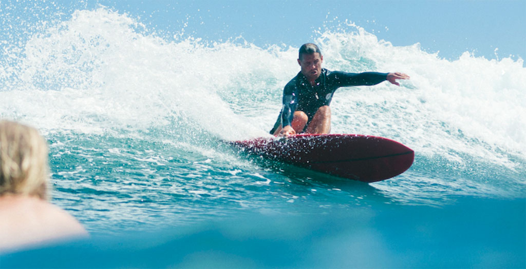 Surfing Surfing On Fish Surfboard