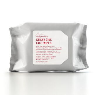 Sticky Zinc Face Wipes