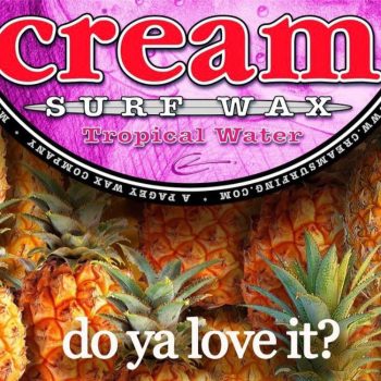 Cream Surfboard Wax
