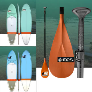 ECS Inception SUP Stand Up Paddle Board Painted