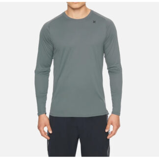 Hurley Long Sleeve Tee Shirt Rashvest Grey