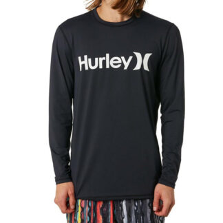 Hurley OAO Long Sleeve Rashvest Black