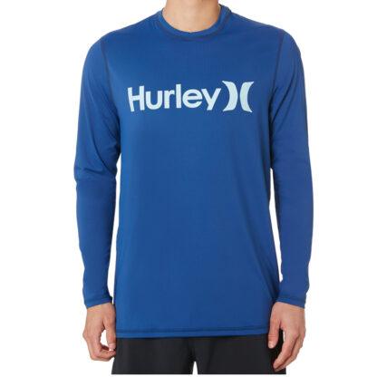 Hurley OAO Long Sleeve Rashvest Blue