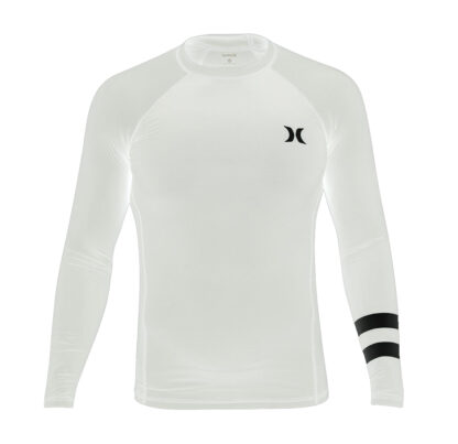 Hurley Pro Light Long Sleeve Rash Top White