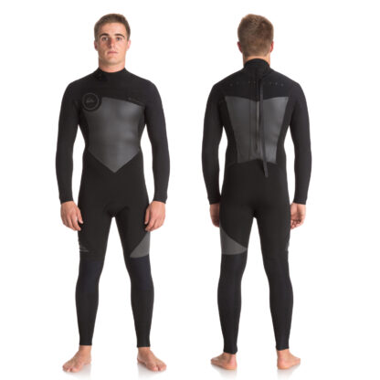 Quiksilver Mens Syncro Series 3-2mm Back Zip GBS Steamer Wetsuits