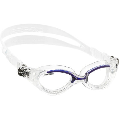 Cressi Adult Flash Lady Premium Silicon Goggles Blue