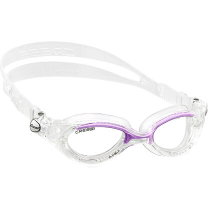 Cressi Adult Flash Lady Premium Silicon Goggles Lilac