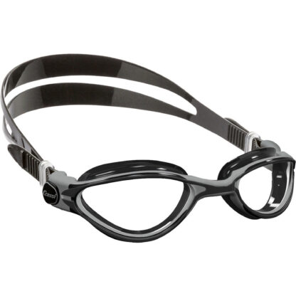 Cressi Adult Thunder Premium Silicon Goggles Black Silver