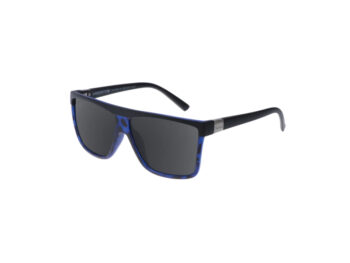 XCL Undertow Sunglasses Matt Raven Blue Tort Smoke