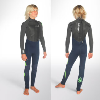 C-SKINS Legend 3-2mm Junior Back Zip Wetsuit Steamer